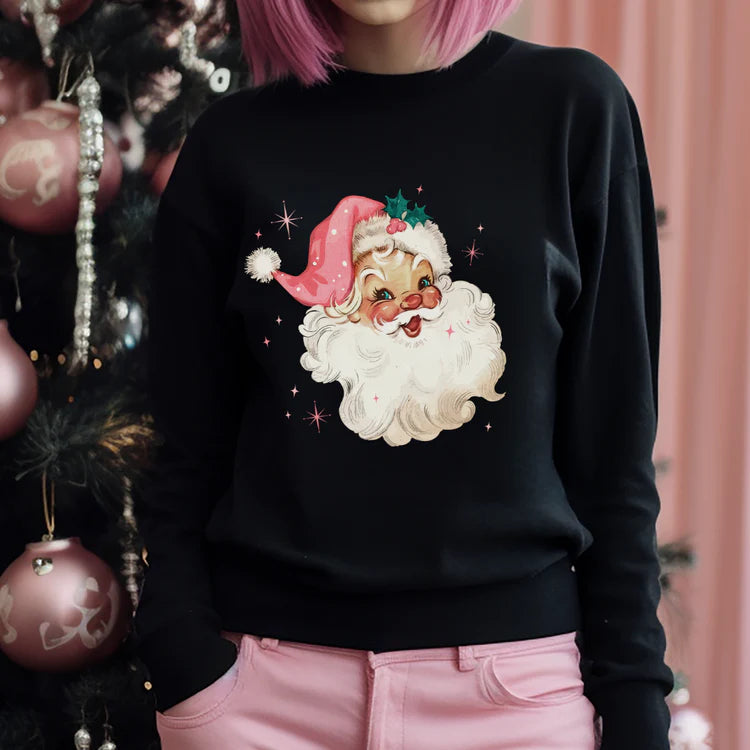 Santa baby crew sweatshirt